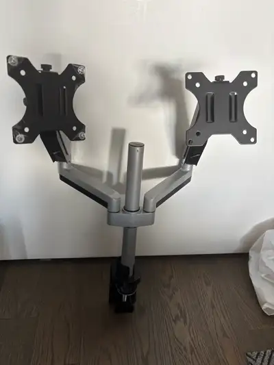 Dual monitor arm, View more