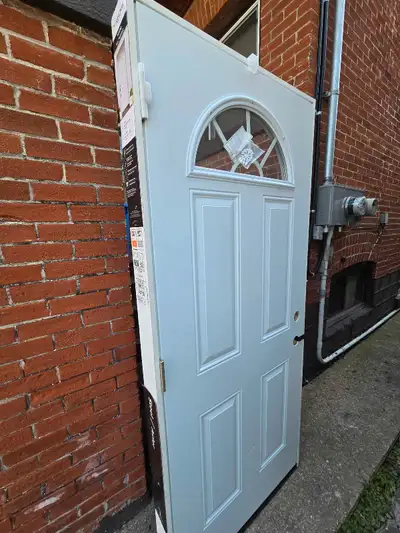 New Masonite Exterior Door - 34" x 80", View more