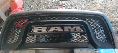 Stock grill from a 2018 power wagon, few scratches but in good shape. Don't know what the interchang...