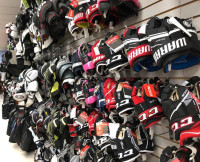 New & used Hockey Equipment skates helmet pants gloves pants etc