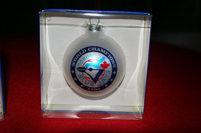 Blue Jays World series Christmas Ornaments in Arts & Collectibles in City of Toronto