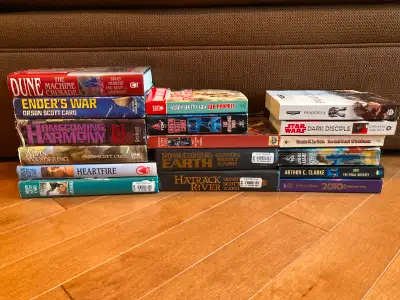 Any hardcover with dustcover is $5 each. Hardcovers without dustcover as well as softcovers are $2.5...