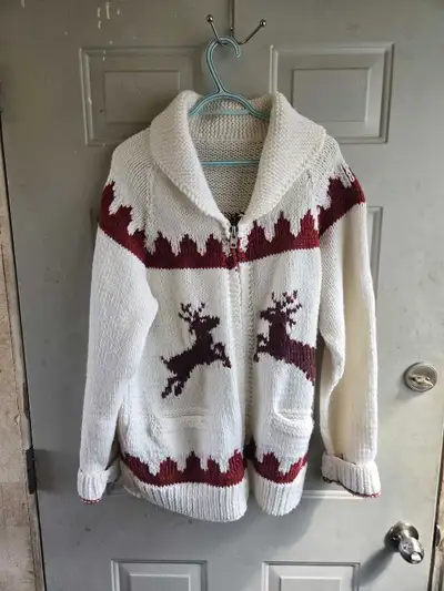 Vintage Knit Christmas Cardigan, View more