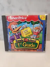 Fisher Price Ready for School 1st grade, Ages 5-7 Computer Game