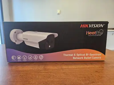 -Bi-spectrum camera with 2688 x 1520 optical and 256 x 192 thermal resolution Temperature detection...