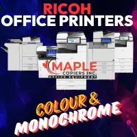 Ricoh Multifunction Laser Printers B/W & Colour Repo/Pre-Owned