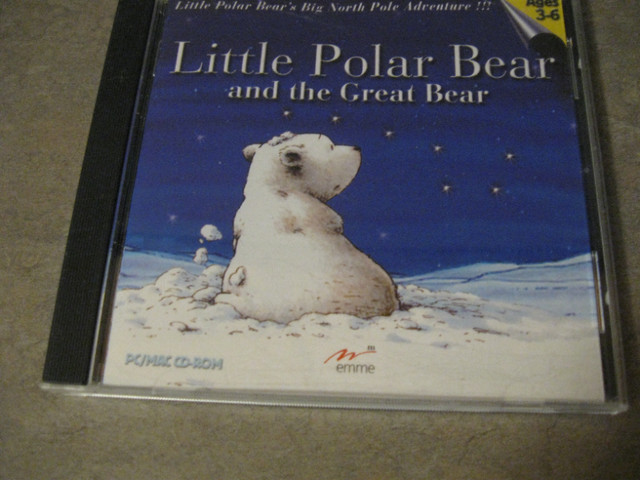 Little Polar Bear and the Great Bear cd-rom /like new in PC Games in City of Halifax