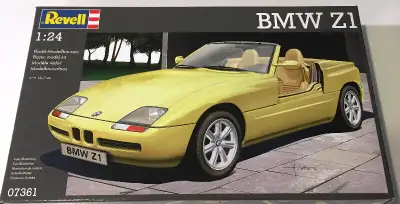 brand new Revell Germany 1/24 BMW Z1 model. The kit is still sealed and never opened. Features of th...