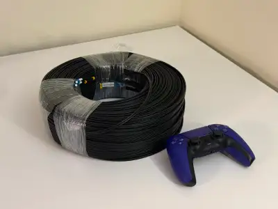 NEW UNUSED 300m Duplex Fibre Optic Cable Roll G657A2 Single Mode, View more