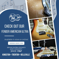 Fender American Ultra Stratocaster - Mocha Burst @ Ardens Music