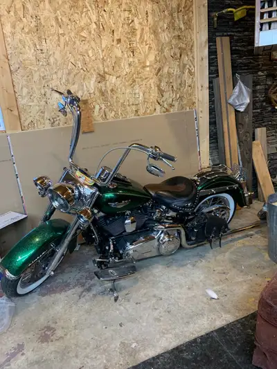 2013 softail deluxe. Very loud and very fun to ride. Financing available through badlands Harley Dav...