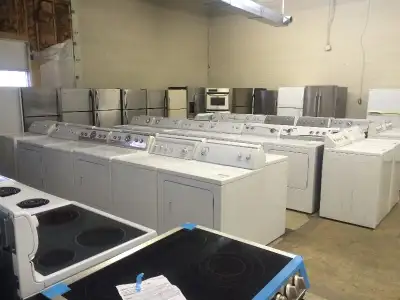 EXTRA LARGE CAPACITY WASHER AND DRYER LIKE NEW WITH WARRANTY!!!, View more
