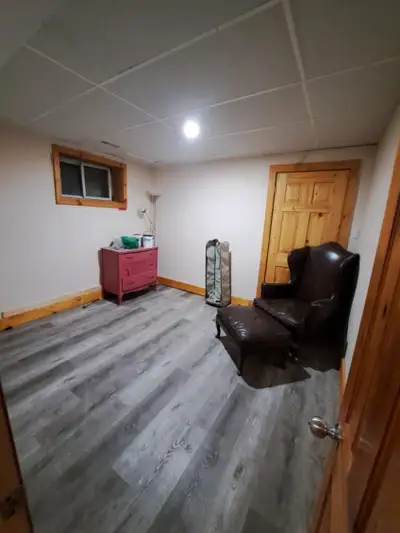3 bedroom basement apartment on a beautiful farm,