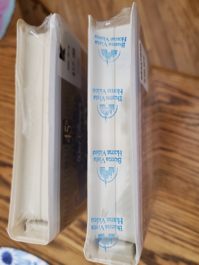 *NEW* VHS Tapes Walt Disney's "Peter Pan" & "Mary Poppins" Arts