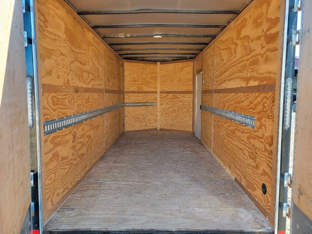 Cargo 7x16 V-Nose Extra Hauteur in Cargo & Utility Trailers in Gatineau - Image 3