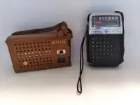 Pair of Mini Portable Radios