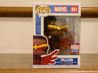 Selling Funko POP! Marvel - Falcon (2021 Summer Convention Limited Edition) for $30. Message me if i...