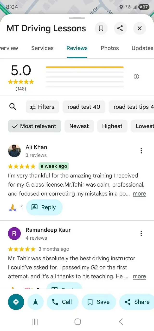 Driving instructor Mississauga462790347761264641