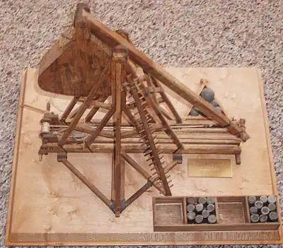 TREBUCHET Antique Museum Quality Model, View more