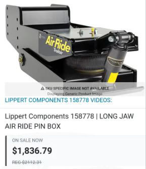 TrailAir Air ride Pin Box for 5th Wheel Trailer in RV & Camper Parts & Accessories in Windsor Region - Image 4