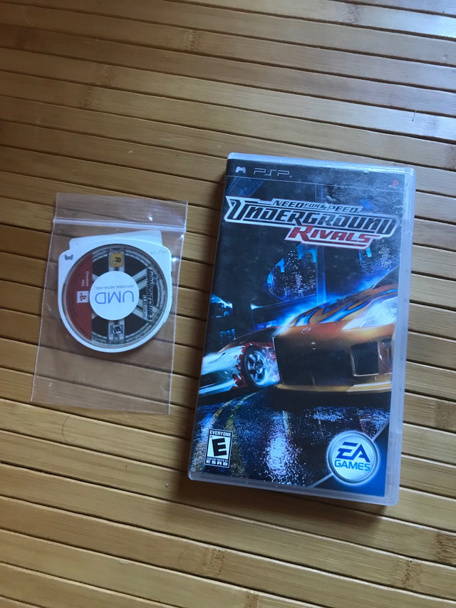need for speed underground rivals PSP in Sony PSP & Vita in City of Toronto