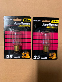 New, Philips 25 watt Appliance Bulb for a Vintage Sewing Machine