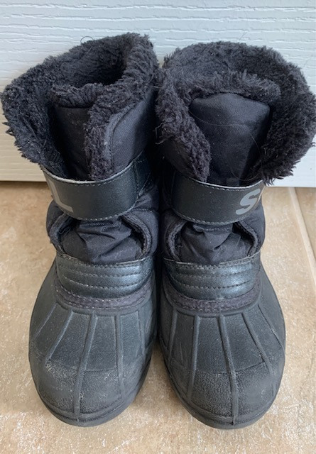 Kid’s SOREL Snow Commander Winter Boot - Black – Size 12 in Kids & Youth in London