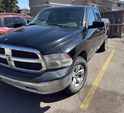 Basic ram 2014 colour is black with column shifter (best kind) . runs and drives perfectly fine. Put...