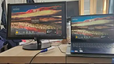 KIT BUREAU: 2x Moniteurs LG 24" + Imprimante Canon, View more