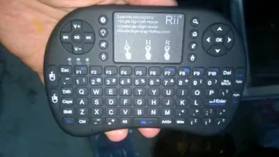 Rii i8+ 2.4GHz Wireless Mini Handheld Remote Keyboard with Touch, View more