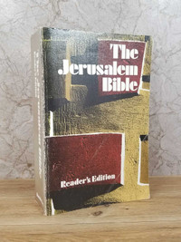 The Jerusalem Bible Reader's Edition 
