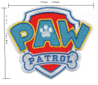 Pat Patrouille Patrol Écusson Patch Chien Embleme Logo Auto Car