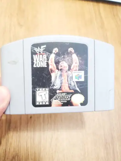 Nintendo 64 Games N64 WWF Warzone, View more