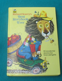 Best Storybook ever and 8 Board Books by Richard Scarry