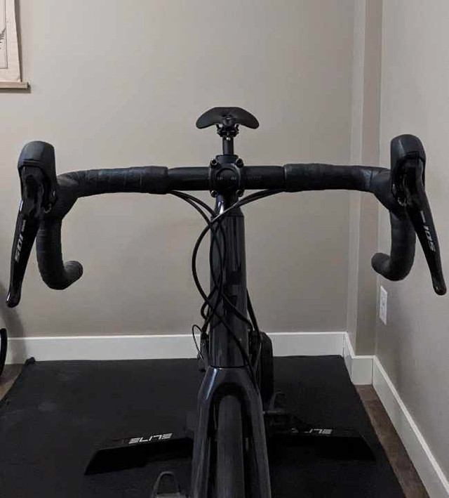 2022 Cube Attain SL - 58 - With Indoor Trainer in Road in St. Albert - Image 3