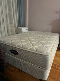 Double bed frame Spring box Mattress 