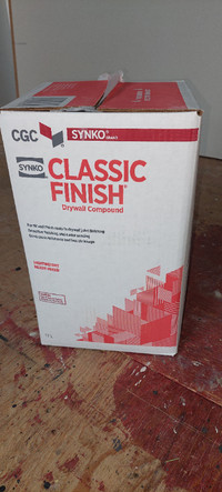 Drywall 54" x 96". Two sheets & classic finish drywall compound
