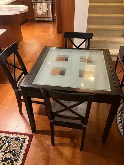 Dining Table and 3 Chairs, View more