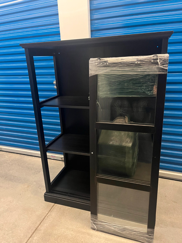 IKEA HAVSTA GLASS DOOR CABINET WITH BASE (121x35x123cm) in Hutches & Display Cabinets in City of Toronto - Image 4