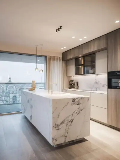 Modern Kitchen Countertops | Quartz Sale Ontario | No Middleman, View more