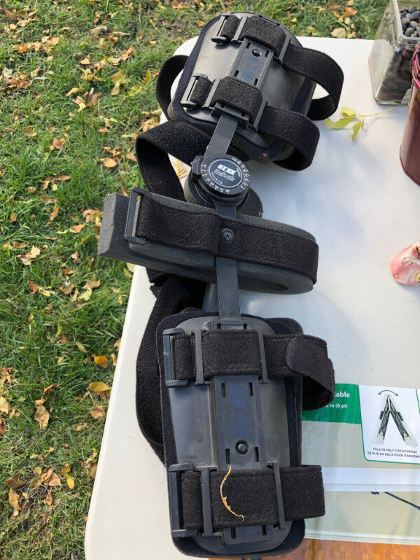 health care knee brace only used 1 time just like new Health