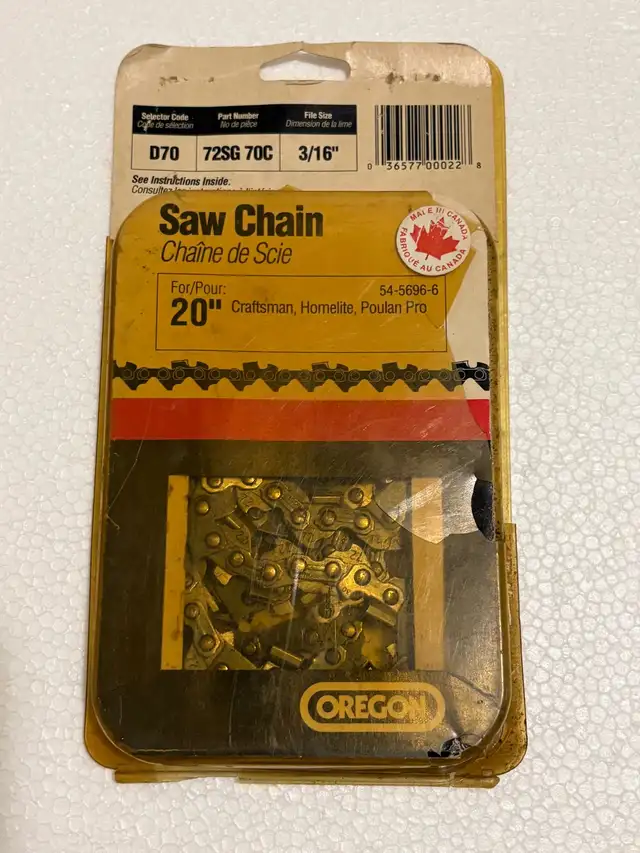 Oregon Saw Chain in Power Tools in Saskatoon - Image 2