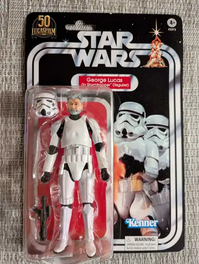 Star Wars George Lucas Stormtrooper action figure, View more