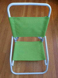 New Terr Gear Low Folding Beach Chair