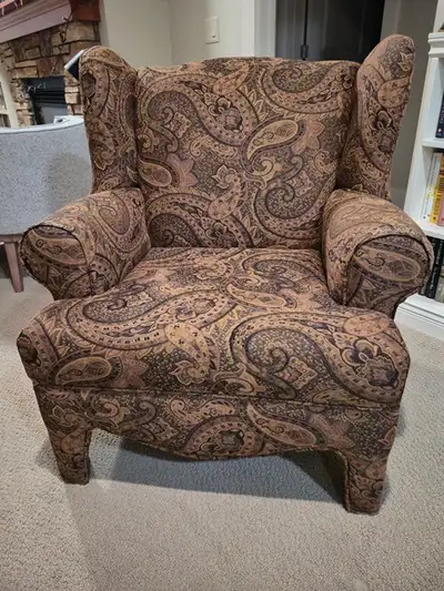 Wingback Accent Chair, View more