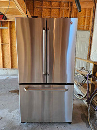 GE Cafe Stainless Steel French Door Refrigerator
