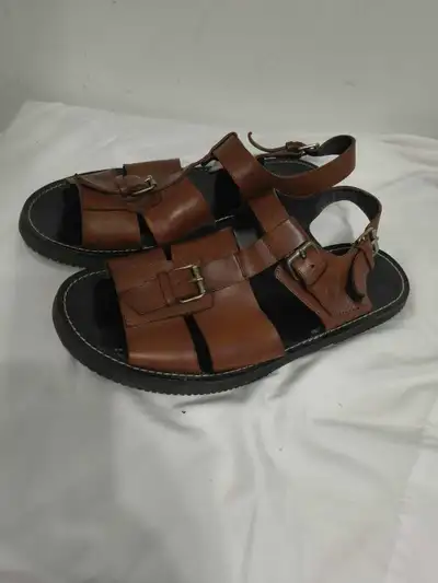 dris van  Newton authentique leather sandals for men size 11, View more