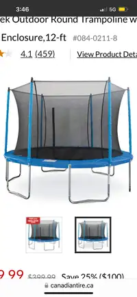 12 foot trampoline 