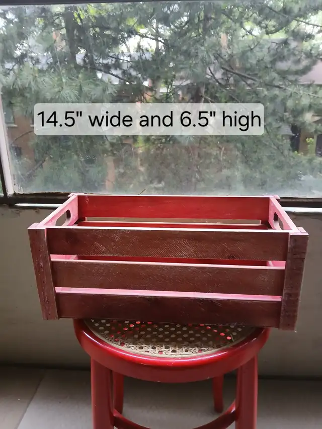 2 Wood Flower Boxes/Baskets in Outdoor Décor in City of Toronto - Image 6