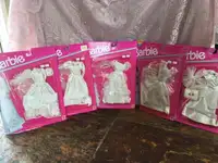 BARBIE - BRIDAL COLLECTION FASHIONS 1990/91  2 left